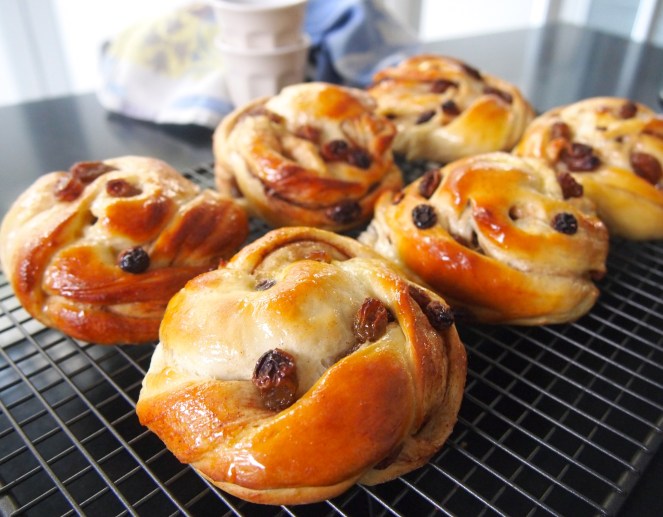 Best Ever Cinnamon Raisin Buns