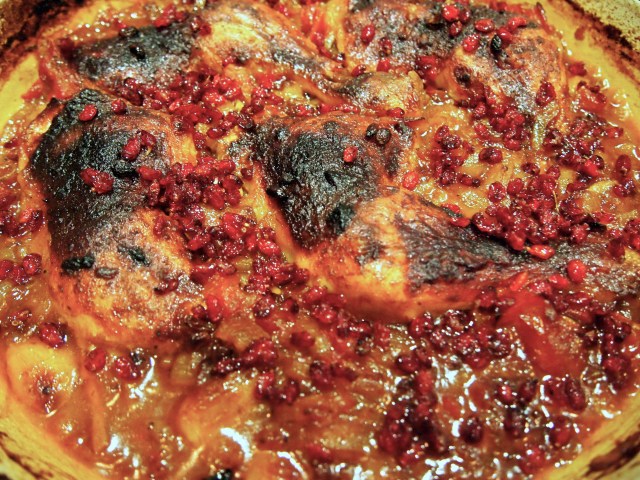 Middle eastern Baked Chicken with Tomatoes & Saffron