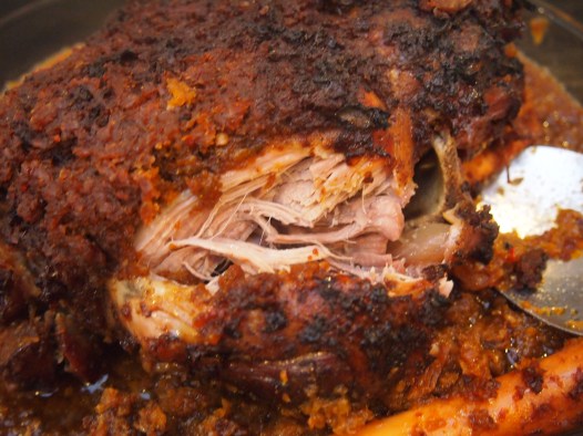 Egyptian Slow Roasted Leg of Lamb