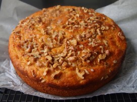 Apricot & Walnut Coffee Cake