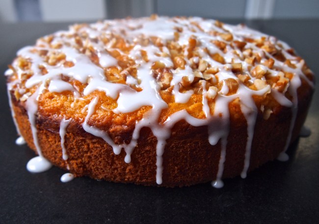 An Autumn Cake - Apricot & Walnut
