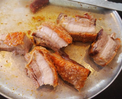 Crispy Pork Belly for Thai Curry