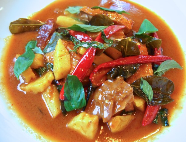 Martin Boetz Pork Belly with Crispy Crackling & Pineapple Curry