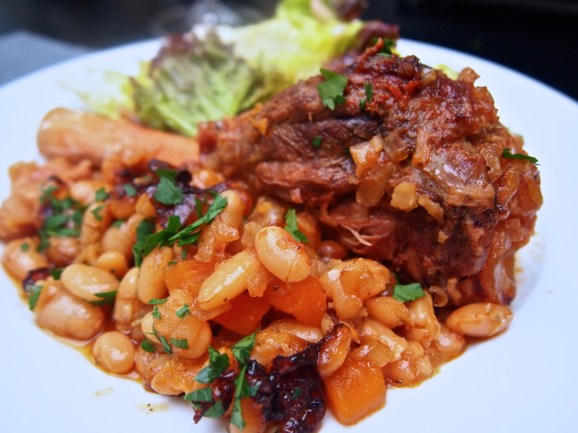 Best Ever Winter Comfort Food - Braised Lamb Shanks with White Beans