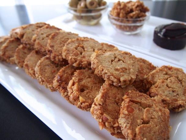 Ina Garten's Stilton & Blue Cheese Crackers