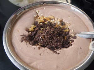 Toffee Almond Chocolate Semifreddo