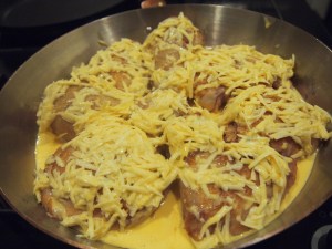 Richard Olney's Chicken Gratin