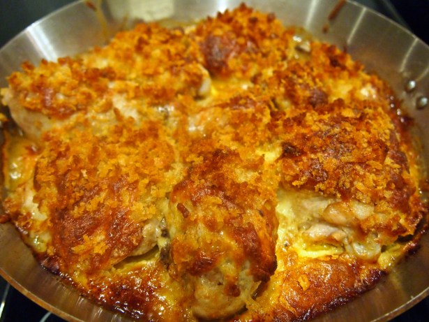 Best Ever Chicken Dish - Richard Olney's Chicken Gratin