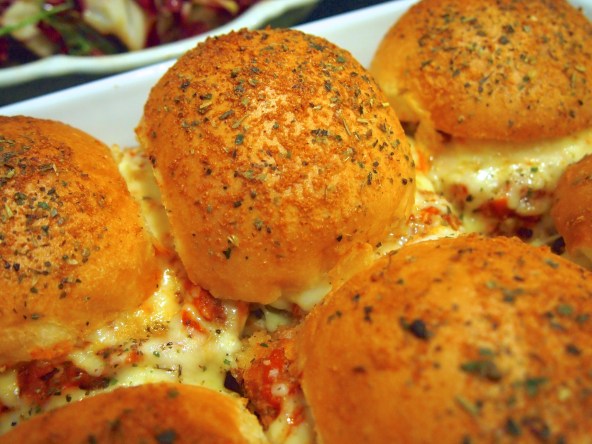 Chicken Parmigiana Sliders