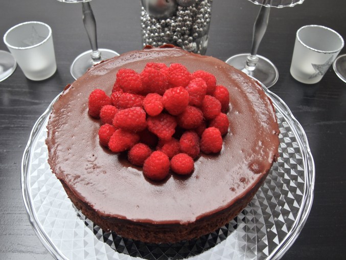 Best Ever Chocolate Dessert - Chocolate Hazelnut Cake with Espresso Ganache