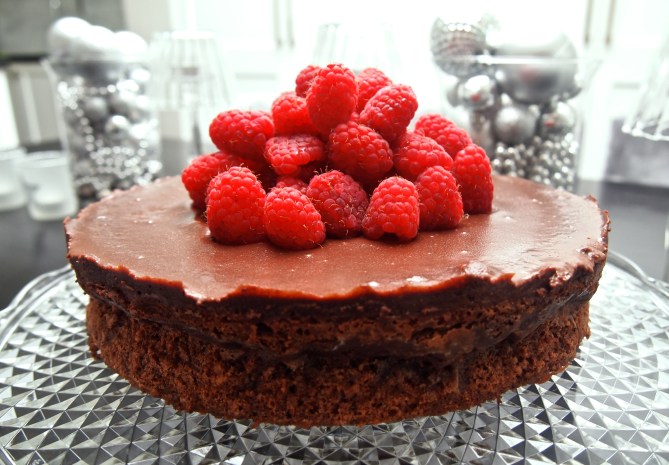 Best Ever Chocolate Dessert - Chocolate & Hazelnut Cake with Espresso Ganache